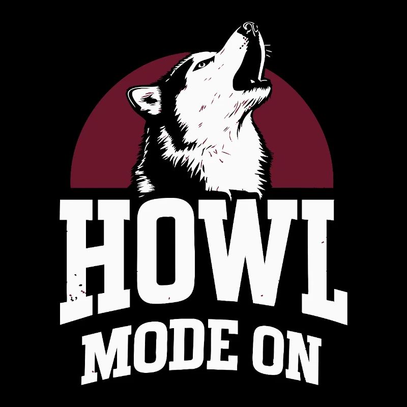 Mode Hurlement sur le design Husky