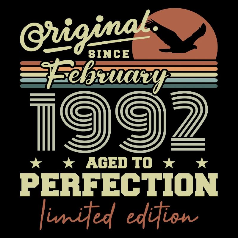 Geburtstag Februar 1992