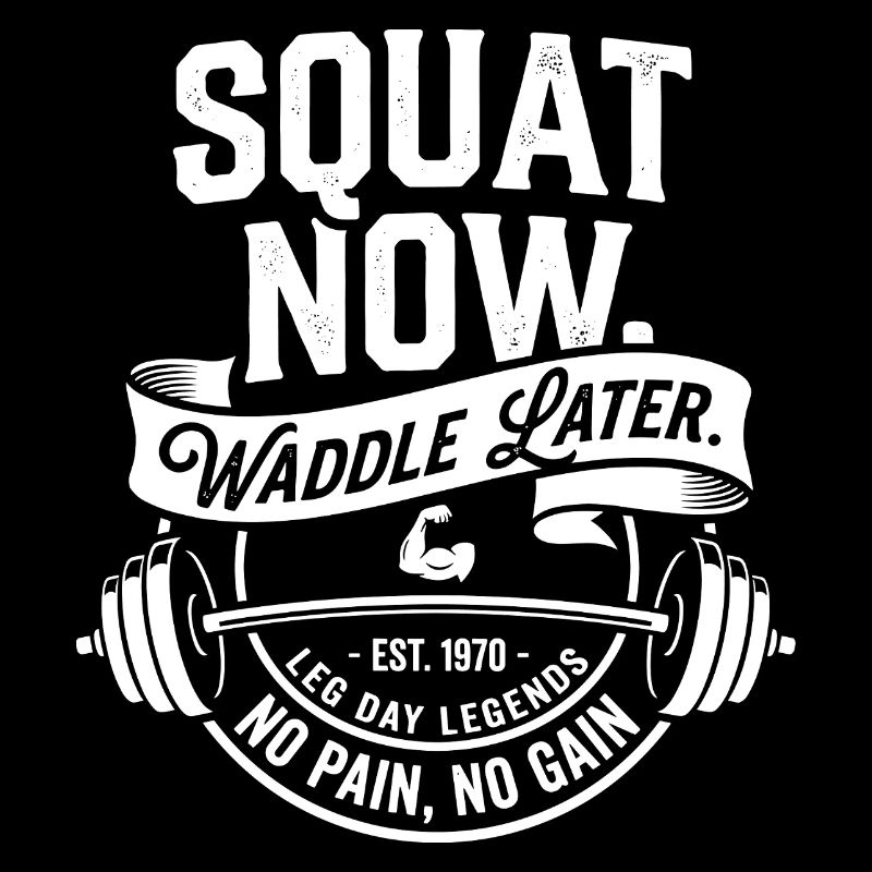 Squat Now Waddle Later