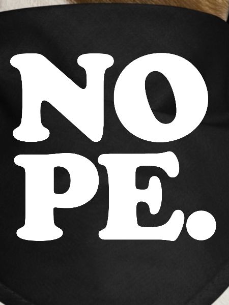 I say NOPE.