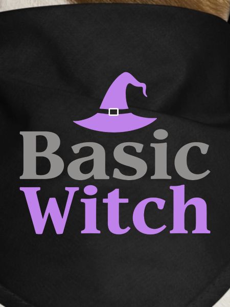 Basic Witch Halloween Saying Quote