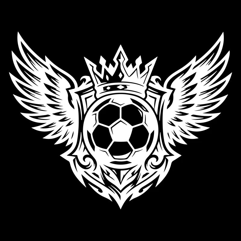 Fussball Wappen Krone Royal