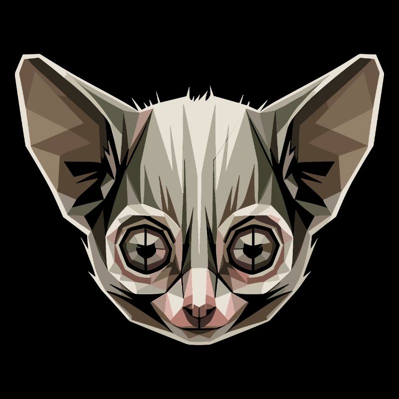 Galago Buisson Bébé Singe Galagos Singe Mignon Galago