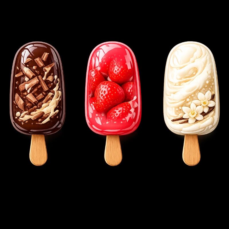 Threesome Popsicles Trio