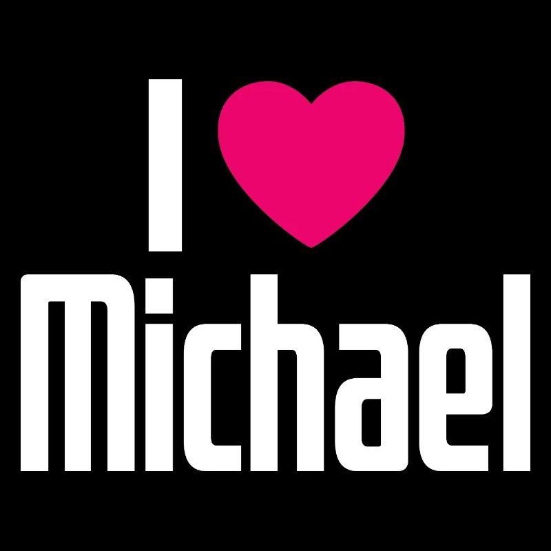 I Love Michael Pinkes Herz Ich liebe Michael