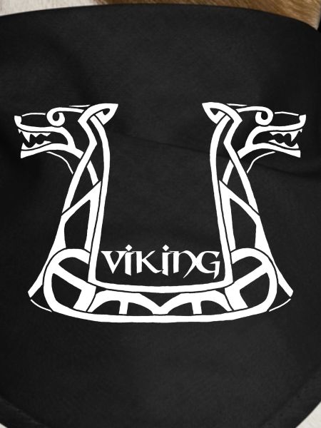 Weißer Wikinger-Drache