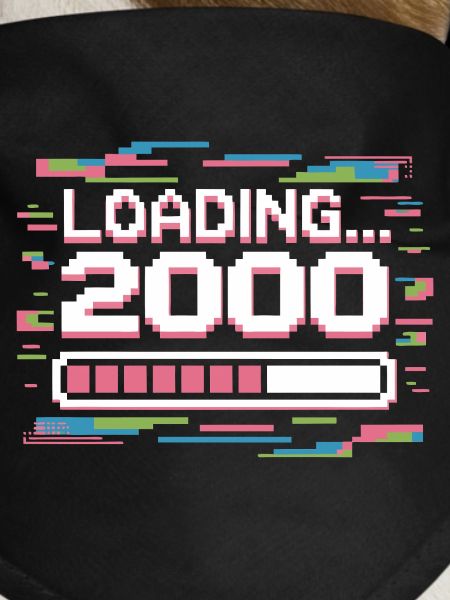 Pixel Retro Design Loading 2000