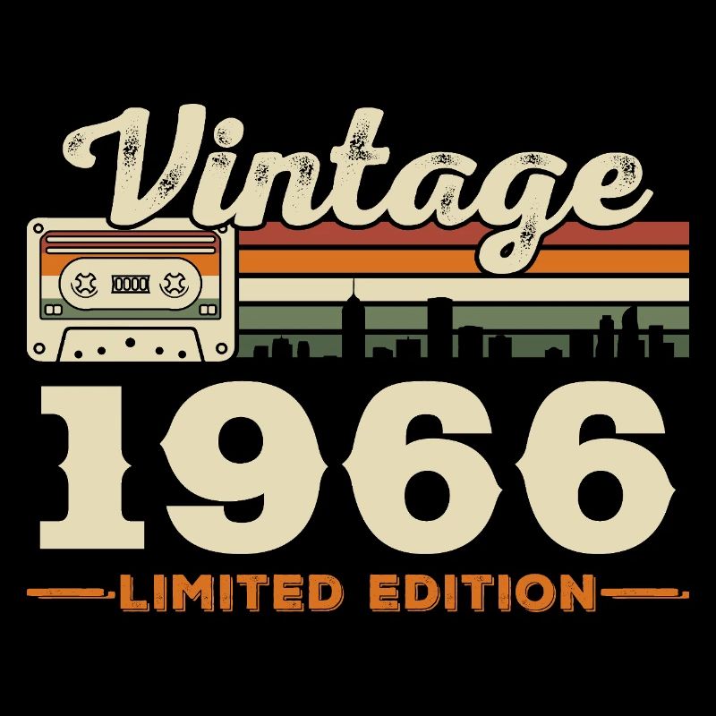 1966 Vintage Retro Birthday Gift