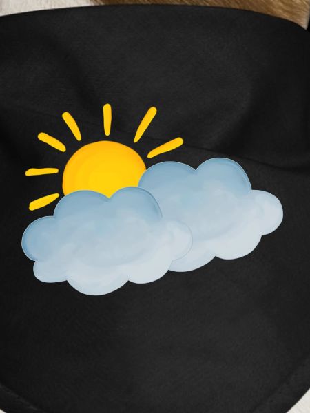 Weather cloudy cheerful