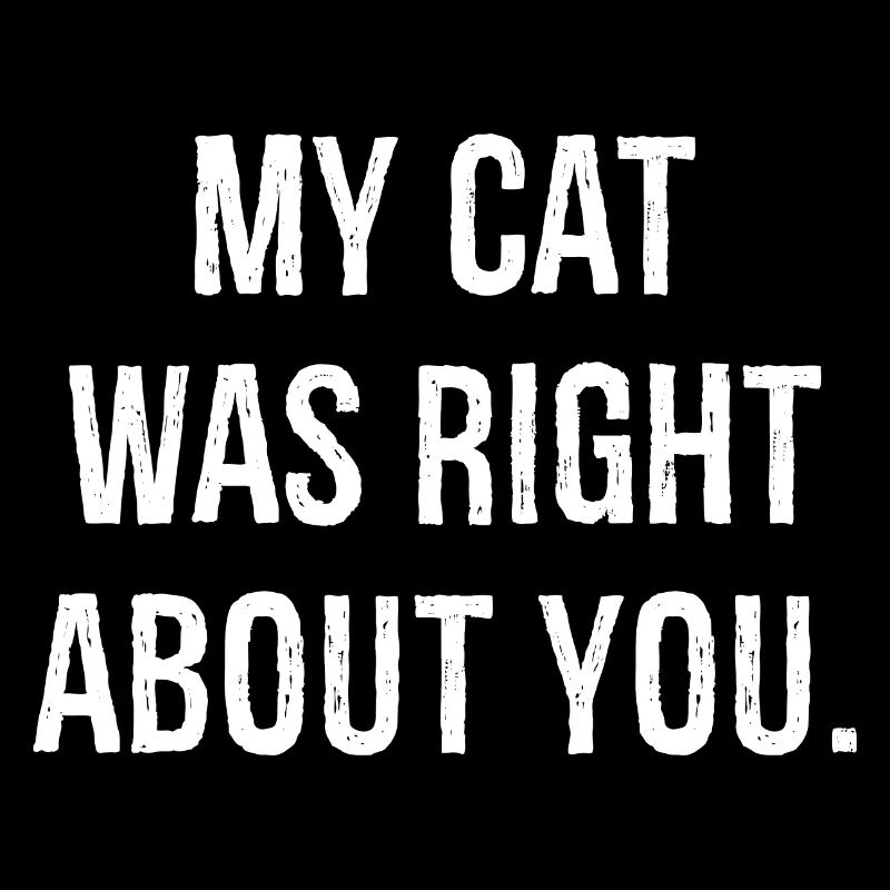 Mon chat avait raison à ton sujet