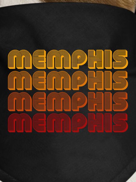 Memphis Gradient Block Pattern