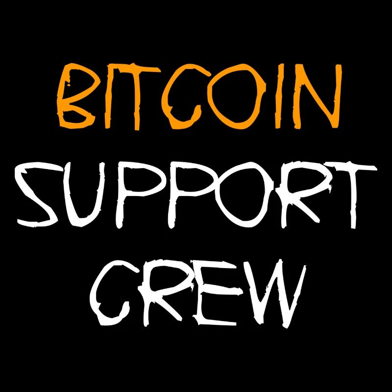 Bitcoin Support Crew Design