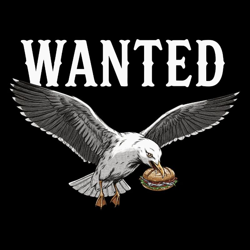 Wanted Fish Roll Seagull