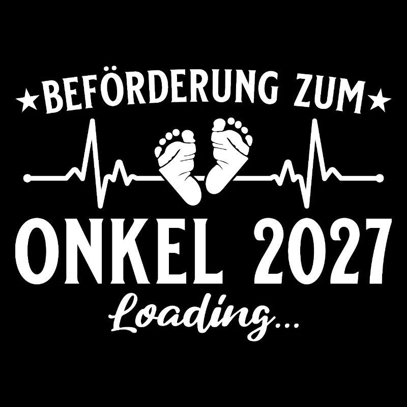 Beförderung zum Onkel 2027 Loading Geschenk