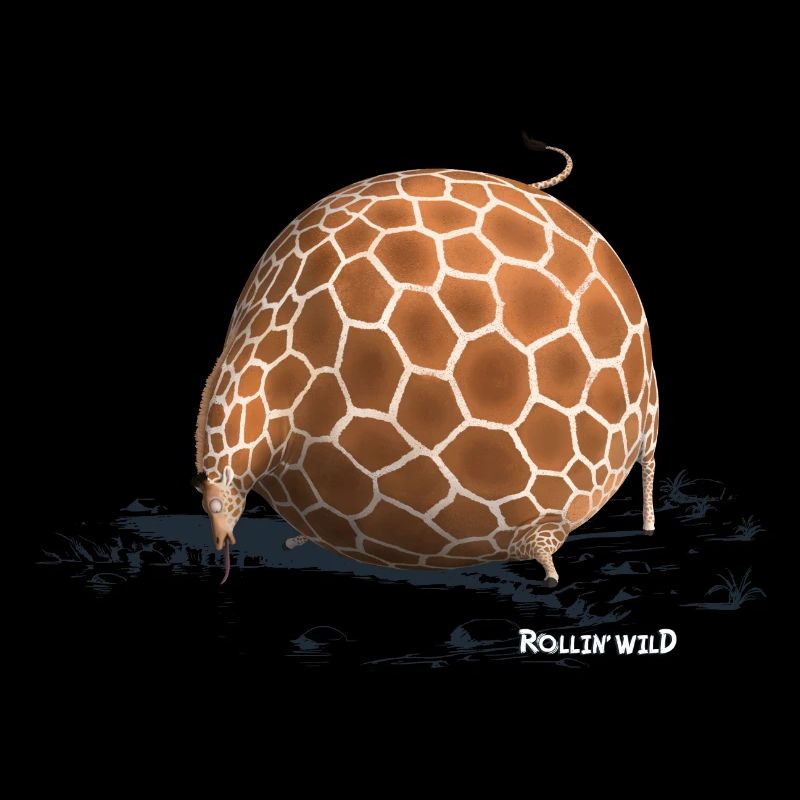 Rollin' Wild - Girafe drinking