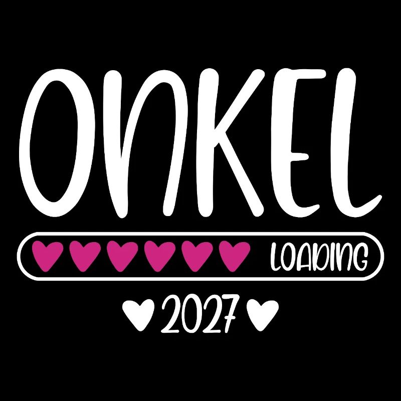 Onkel 2027 loading mit Herzchen Ladebalken