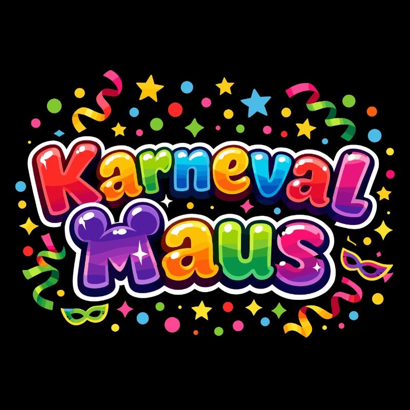 Karnevalsmaus Köln Kölner Alaaf Geschenk Lustig