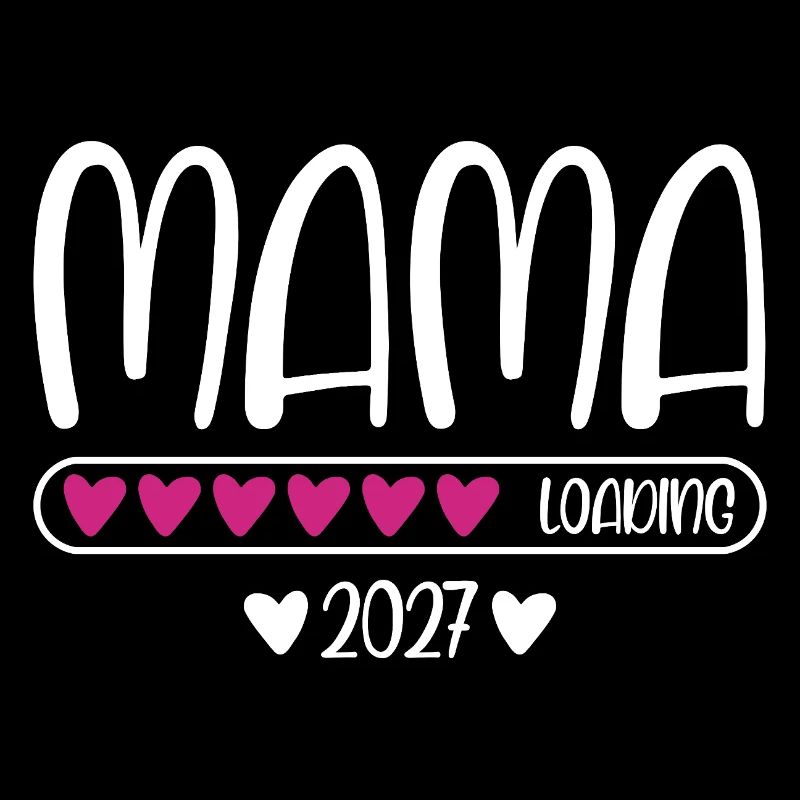Mama 2027 loading Herzchen Ladebalken