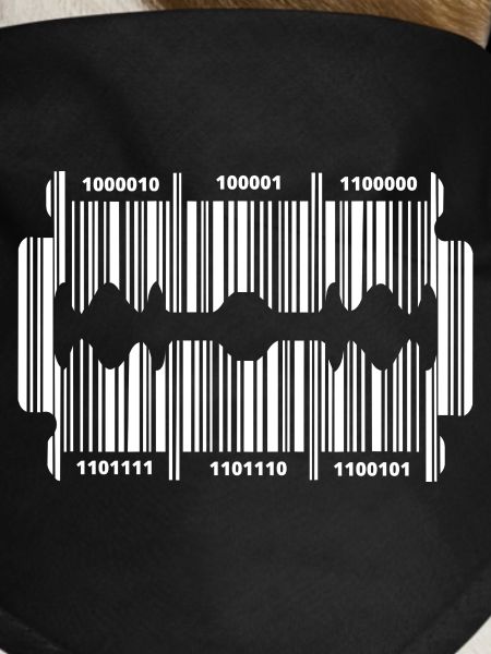 Rasierklinge mit Code