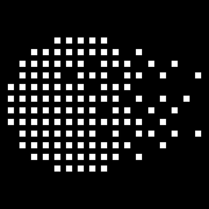 Grille de mosaïque de pixels