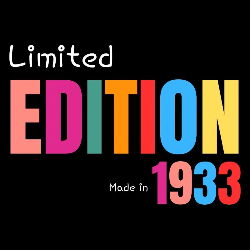 Limitierte Auflage Hergestellt 1933