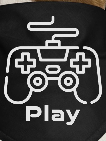 Retro Gaming Controller Illustration