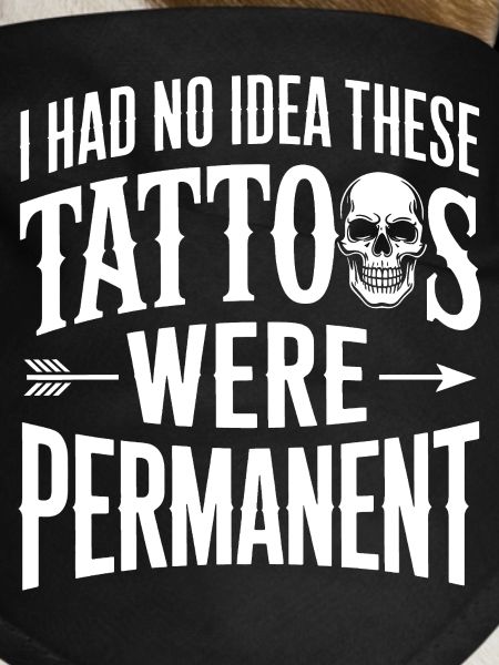 Tattoo Joke: These Were Permanent