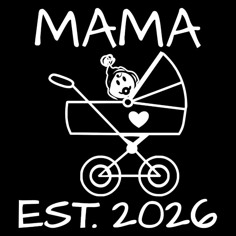 Mama est. 2026 – Cute stroller with baby