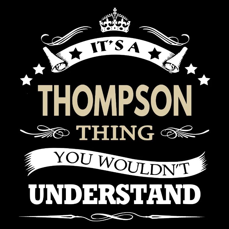 Nom Thompson - C’est une affaire Thompson que tu ne ferais pas