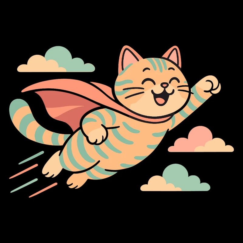 Super Katze Britisch Kurzhaar getigert Geschenk