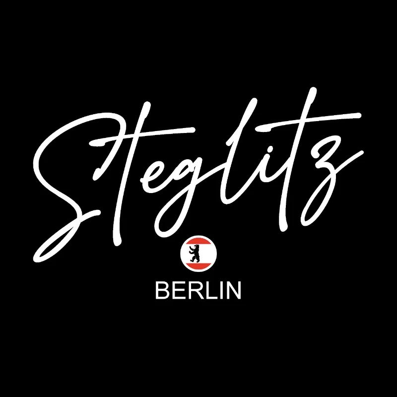 Steglitz - Berlin Flag - Berlin Bear