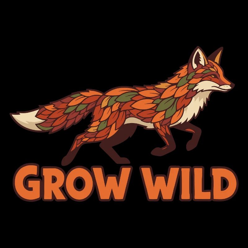Forest Fox Patchwork Grow Wild