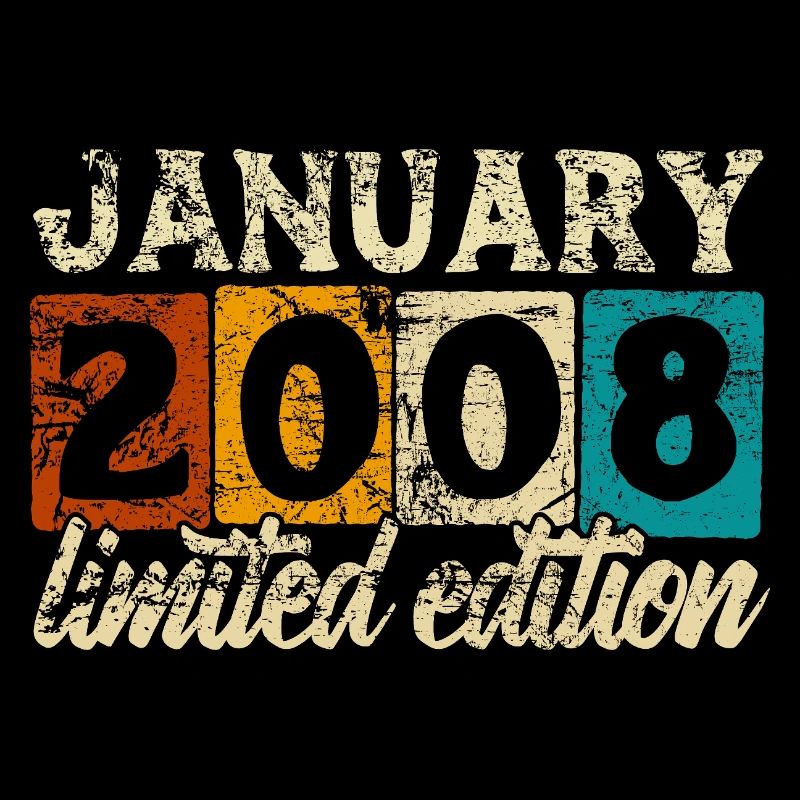 Limited Edition January 2008 Birthday Gift