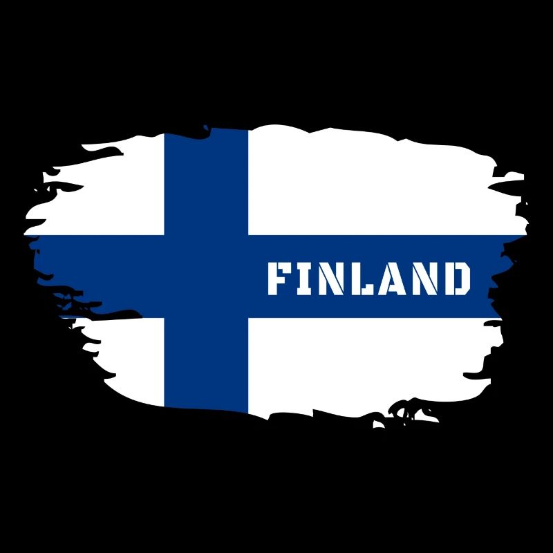 Drapeau de la Finlande / cadeau Helsinki Scandinavie
