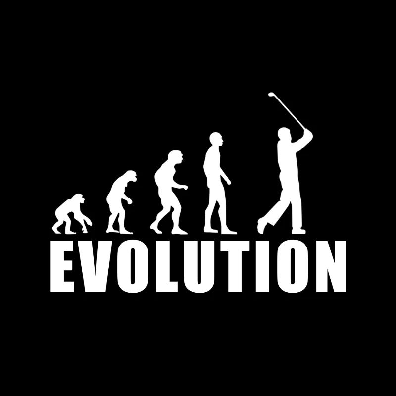EVOLUTION GOLF golfer golf club gift