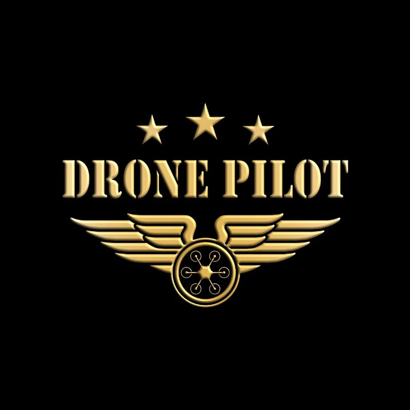 Drone Pilot - Badge de pilote de drones Emblème