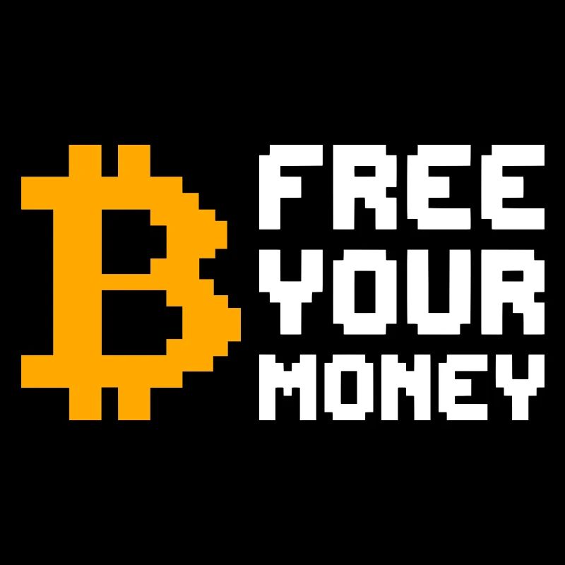 Libérez votre argent Digital Pixel Bitcoin