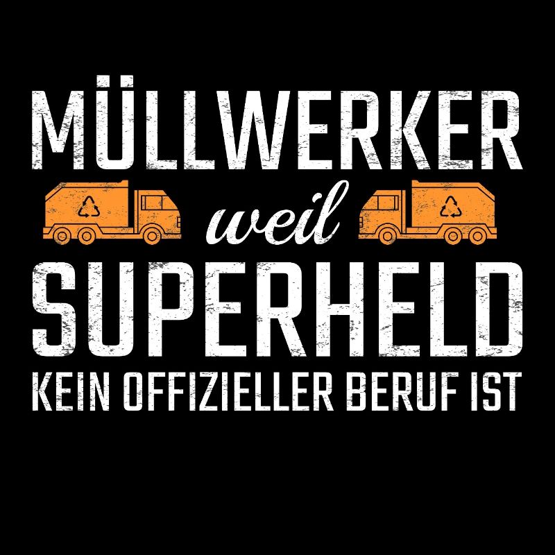 Garbage Worker Superhero