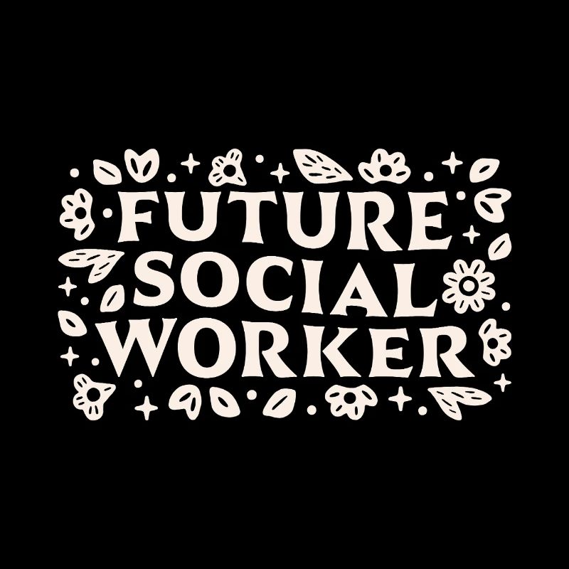 Zukünftiger Student der Sozialarbeiterin oder des Sozialarbeiters