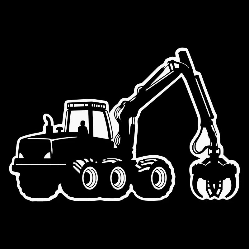 Harvester Silhouette