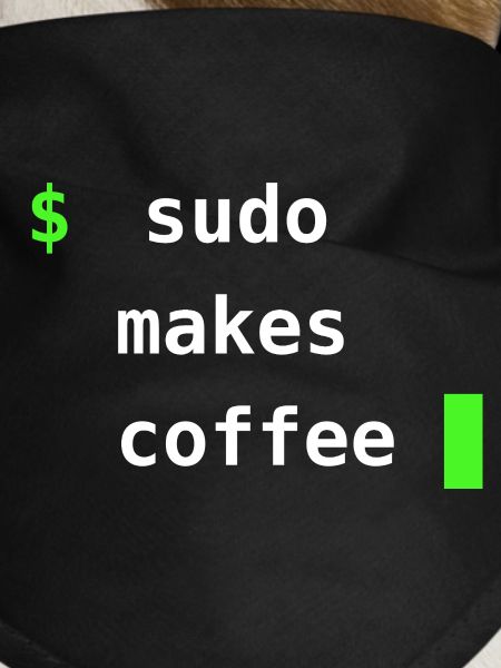 Sudo Makes Coffee – Linux Terminal Design