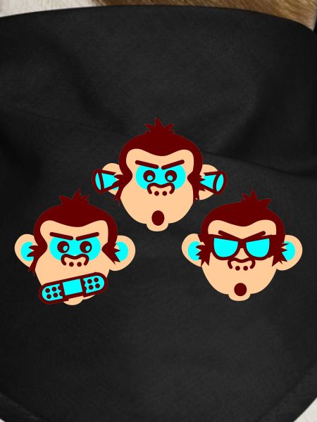 three wise monkeys