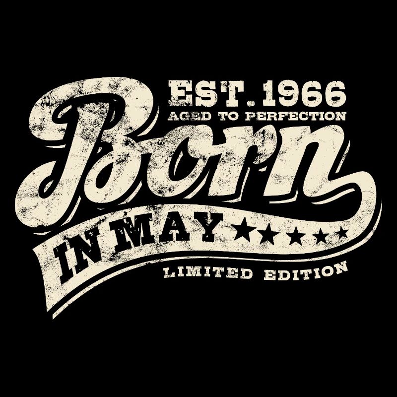 Born in May 1966 - Geburtstag - Geschenk