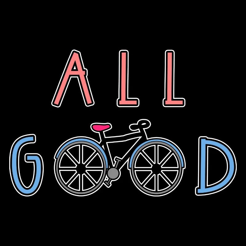 Biker Bicycle Biker Statement