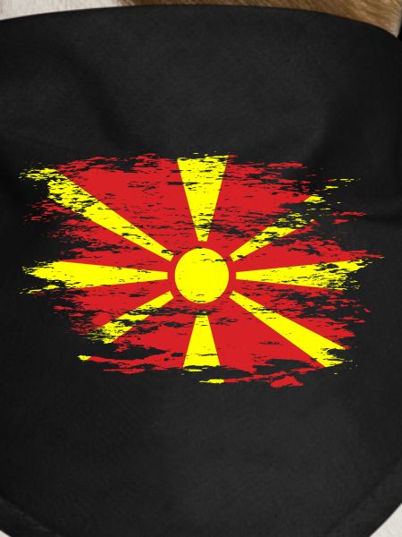 Macedonia flag used