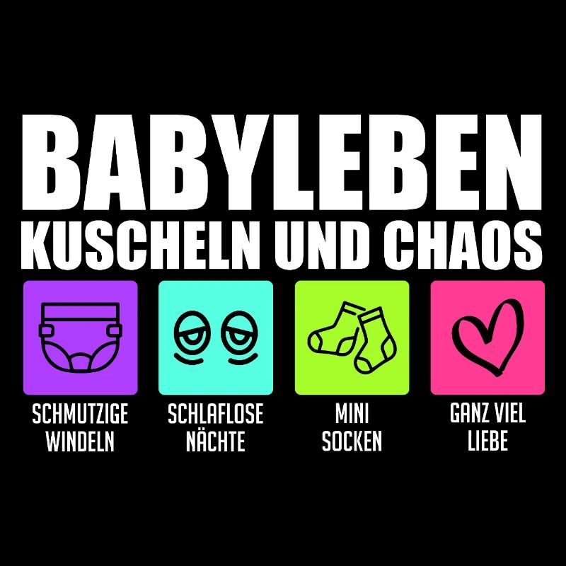 Werdende Mutter BABYLEBEN KUSCHELN UND CHAOS