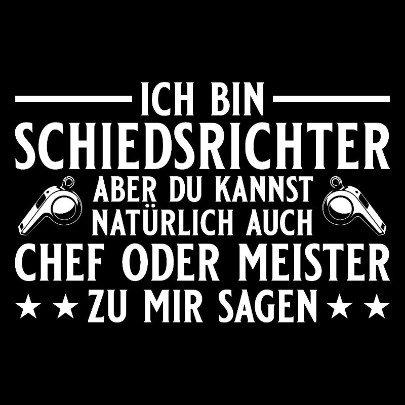 Schiedsrichter Chef oder Meister