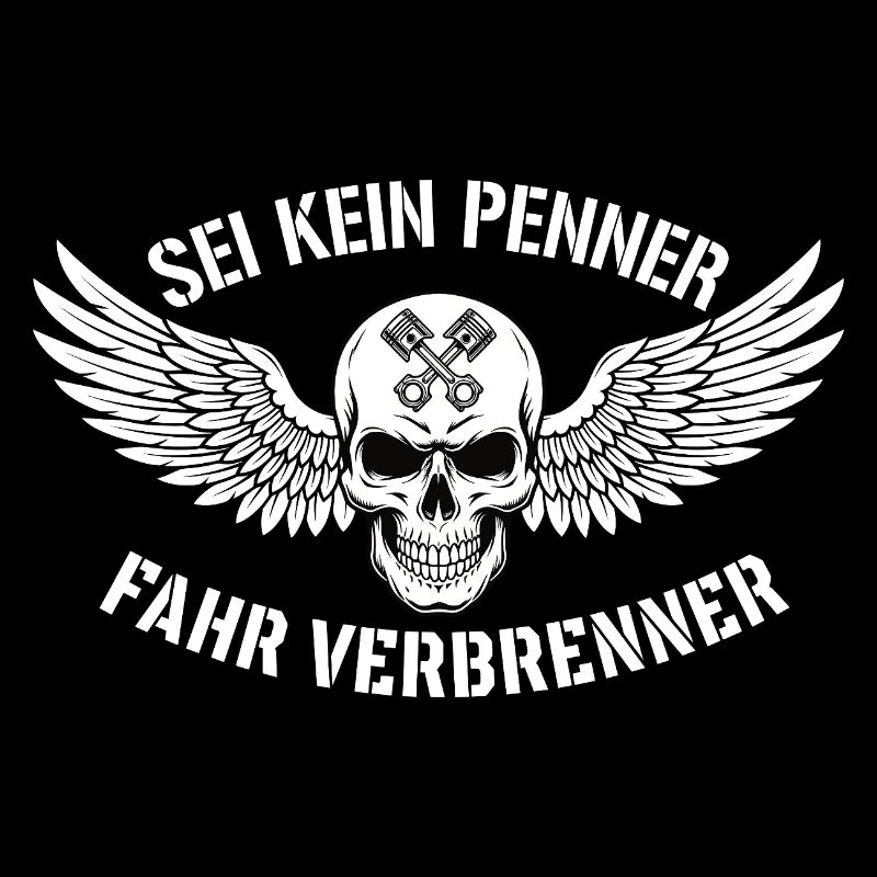 Ride Combustion Engine – Biker Skull Statement