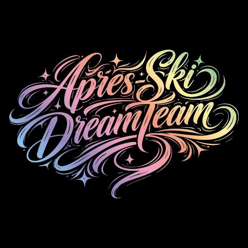 Dopo Ski Dream Team Colorato