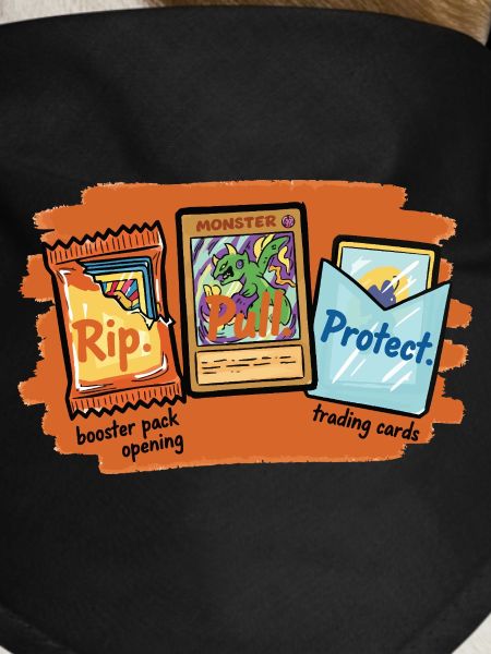 Rip Pull Protect Sammelkarten-Boosterpack-Öffnung